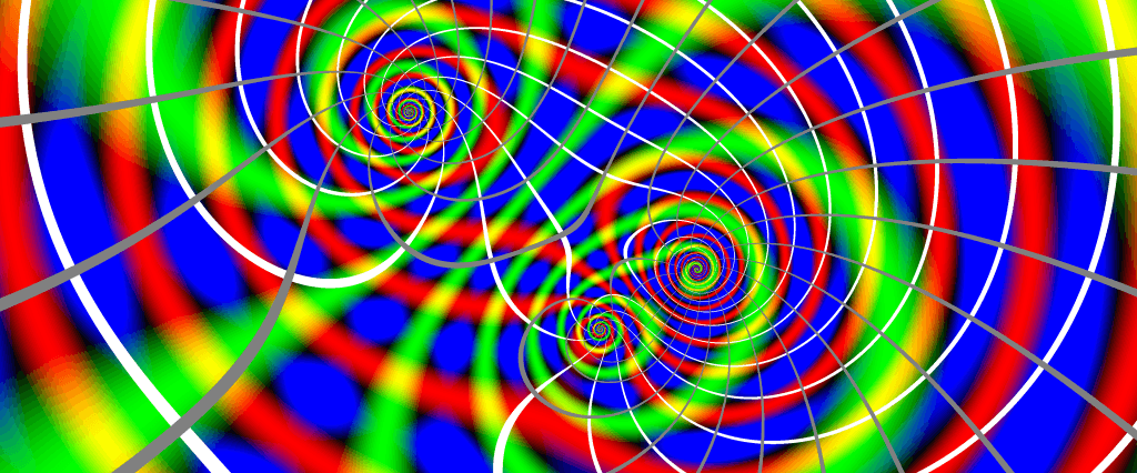 Streamline and velocity potential gridlines over modified outputs that modify outputs with{ useVorticityInPhi = false, useDivergenceInPsi = false }