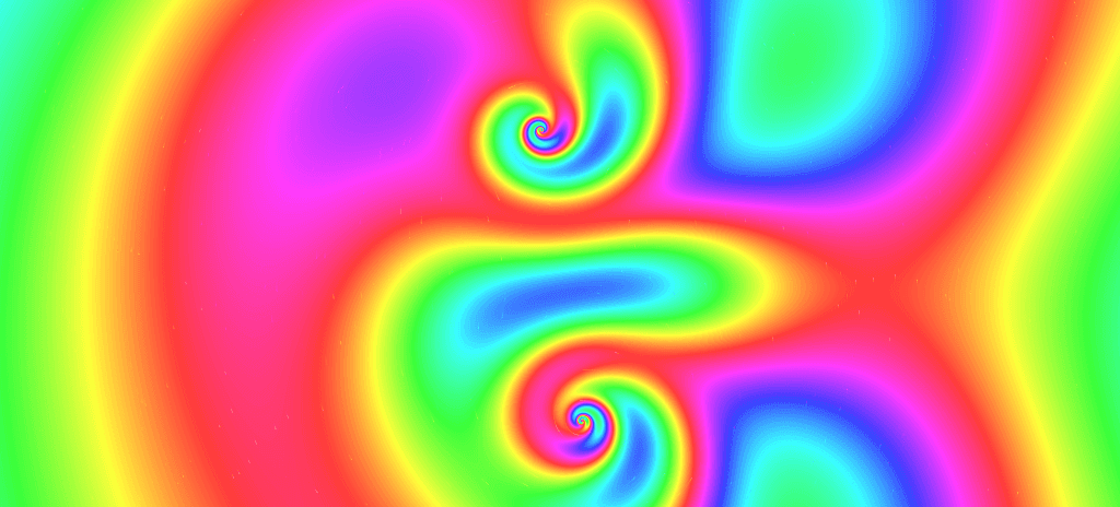 Flows, Palette: Rainbow (static image)
