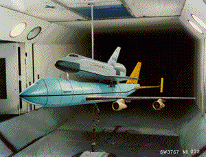 747 carrying space shuttle at Kirsten Wind Tunnel, courtesy of Kirsten Wind Tunnel website